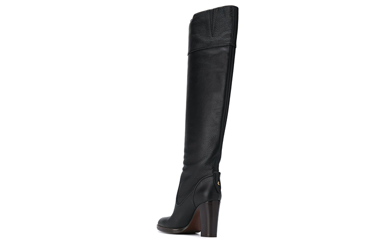 (W) Chloé Leather Over-The-Knee Boots 'Black' 圖 3