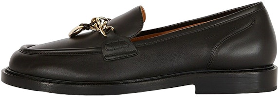 (Women) Chloé Leather Slip-On Flats 'Black' CHC22W743AV001 (Women) Chloé Leather Slip-On Flats 'Black' CHC22W743AV001