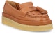 (W) Chloé Kasut Kulit Slip-On Platform 'Coklat' CHC22A669AB242