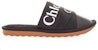 (W) Sneaker Slip-On Kulit Chloé 'Black Fashion' CHC21A489R4-001