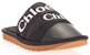 (W) Sneaker Slip-On Kulit Chloé 'Black Fashion' CHC21A489R4-001