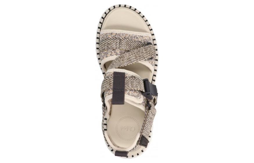 Lookbook (W) Sandal Platform Chloé Lilli 'Nomad Beige' CHC23S627BV28U