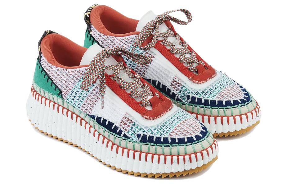 (W) Chloé Low-Top 'White Green CMFT' 圖 4