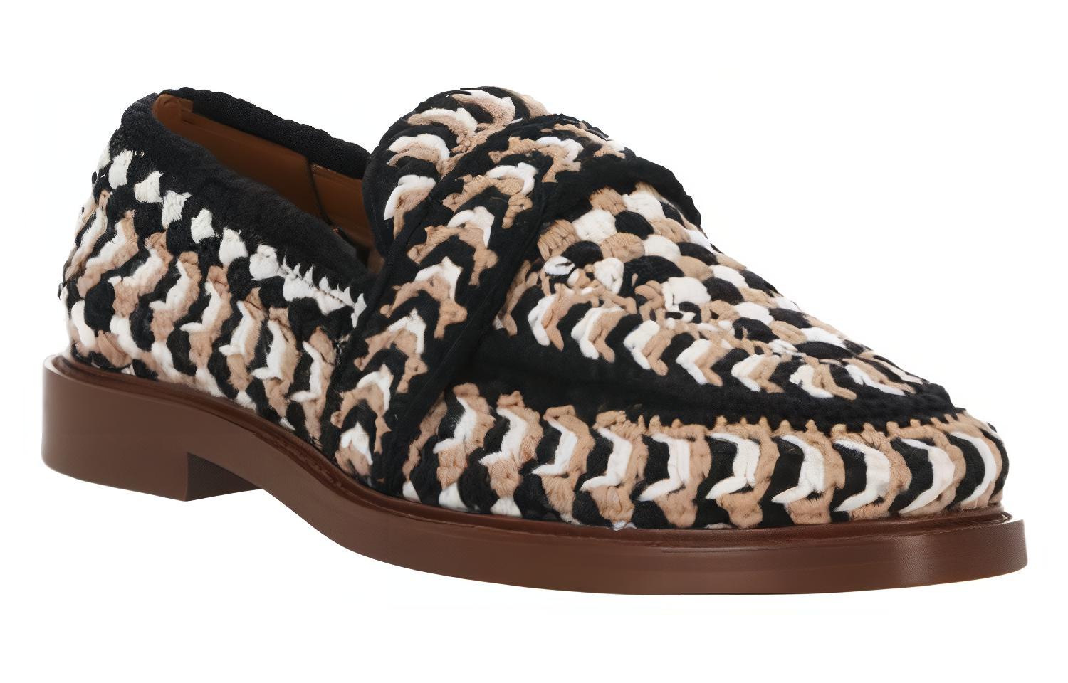 Order (W) （レディース）Chloé ロートップスリッポン 'ベージュブラック' C22S584X00YA C22S584X00YA