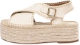 Buy (W) Sandal Espadrille Platform Chloé Lucinda 'Putih' CHC22U643Y9122