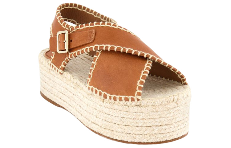 (W) Chloé Lucinda Platform Sandal 'Brown' 圖 2