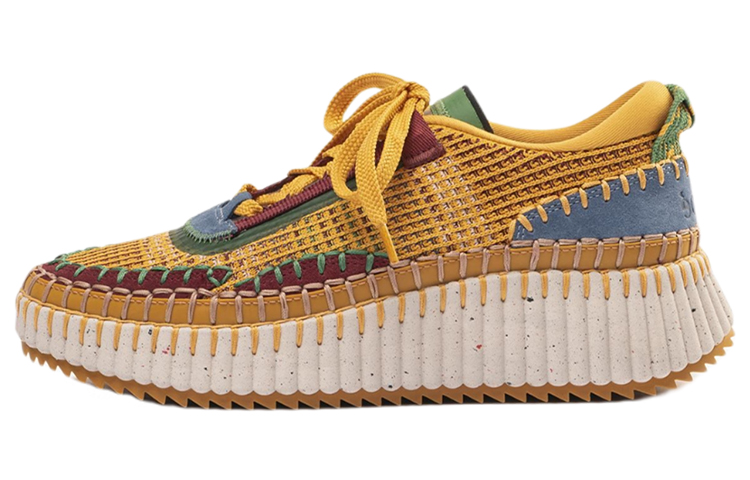 (W) Chloé Nama 'Yellow Mesh'