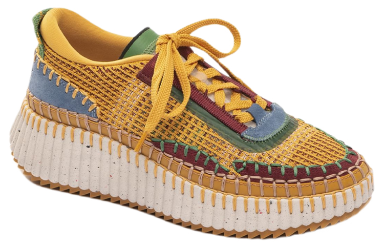 (W) Chloé Nama 'Yellow Mesh' 圖 3