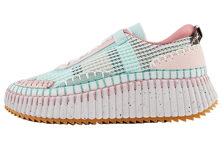(Women) Chloé Nama Low-Top 'Pink Blue' CHC22S579Y0329