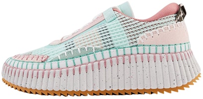 (Women) Chloé Nama Low-Top 'Pink Blue' CHC22S579Y0329 (Women) Chloé Nama Low-Top 'Pink Blue' CHC22S579Y0329