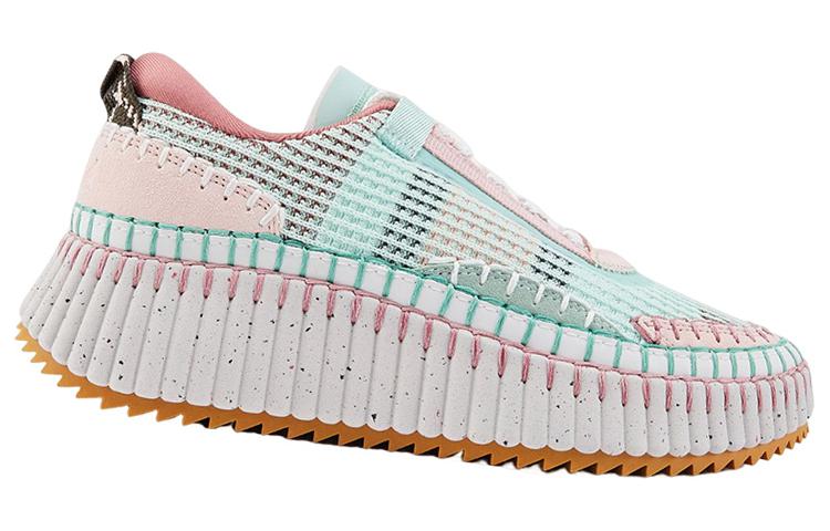 Order (W) Chloé Nama Sepatu Low-Top 'Pink Biru' CHC22S579Y0329