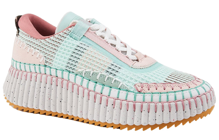 Lookbook (W) Chloé Nama Sepatu Low-Top 'Pink Biru' CHC22S579Y0329