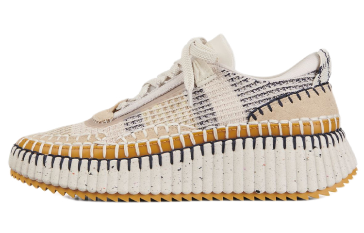 (Women) Chloé Nama Low 'Beige Mesh' CHC22S579Y0268