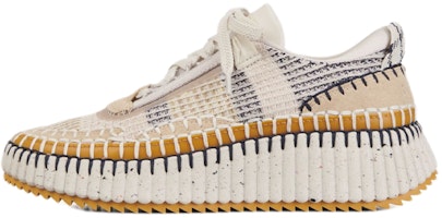 (Women) Chloé Nama Low 'Beige Mesh' CHC22S579Y0268 (Women) Chloé Nama Low 'Beige Mesh' CHC22S579Y0268