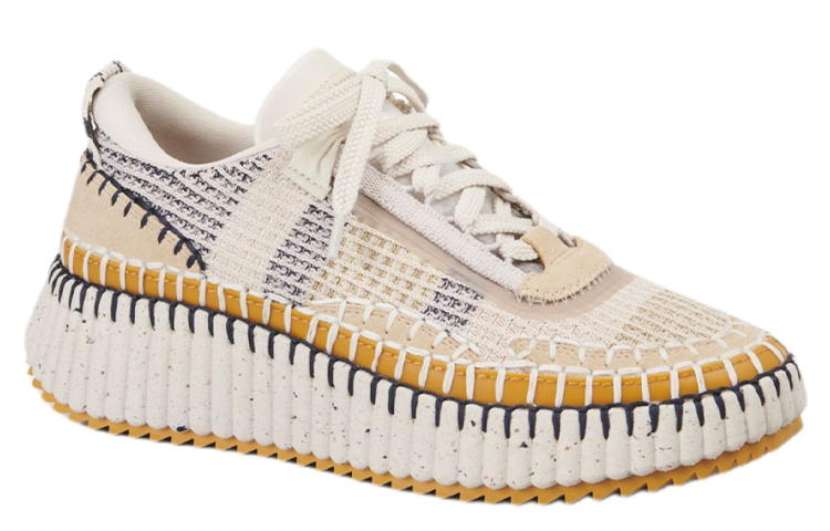 Order Chloé Nama 低衝擊網眼運動鞋 女款 米色