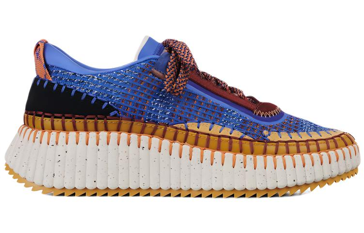 Order (W) Chloé Nama Low 'Jala Biru Kuning' Sneakers CHC22S579Y0409