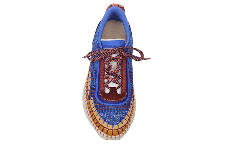 Shop (W) Chloé Nama Low 'Jala Biru Kuning' Sneakers CHC22S579Y0409