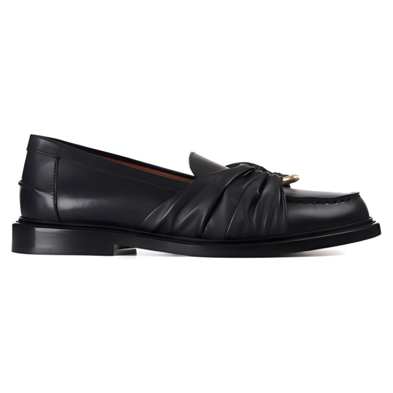 (W) Chloé Nappa Sheepskin Loafer 'Black' 圖 2