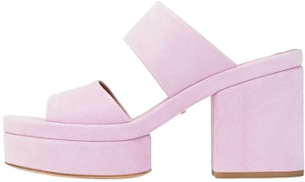 (Women) Chloé Odina 'Purple Velvet Open-Toe' CHC23S784CJ51H (Women) Chloé Odina 'Purple Velvet Open-Toe' CHC23S784CJ51H