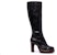 (Women) Chloé Platform Over-The-Knee Boots 'Black' CHC21A468T0001