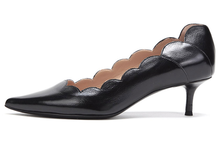 (W) Chloé Pointed Toe High Heels 'Black'