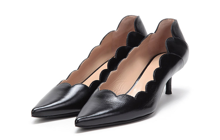 (W) Chloé Pointed Toe High Heels 'Black' 圖 3