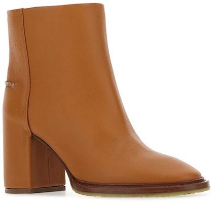 (Women) Chloé Pointed Toe Leather Ankle Boot 'Brown' CHC21W521V3-210 Lookbook (Women) Chloé Pointed Toe Leather Ankle Boot 'Brown' CHC21W521V3-210