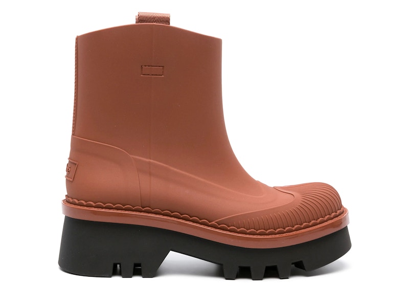 (Women) Chloé Raina 55mm Slip-On Boots Black 'Brown' CHC23A904FP26K