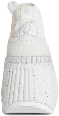 (Women) Chloé Round-Toe Lace-Up 'White' CHC23A909Y0101 Shop (Women) Chloé Round-Toe Lace-Up 'White' CHC23A909Y0101