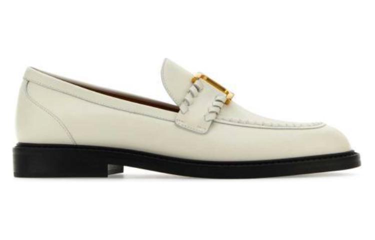 Order Chloe蔻依 圓頭套腳 樂福鞋 女款 白色