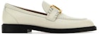 (W) Kasut Loafer Slip-On Hujung Bulat Chloé 'Putih' CHC23A911EY122