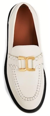 (Women) Chloé Round Toe Slip-On Loafers 'White' CHC23A911EY122 Lookbook (Women) Chloé Round Toe Slip-On Loafers 'White' CHC23A911EY122