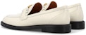 (W) Kasut Loafer Slip-On Hujung Bulat Chloé 'Putih' CHC23A911EY122