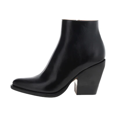 (W) Chloé Rylee Ankle Boot 'Black Fashion Leather'