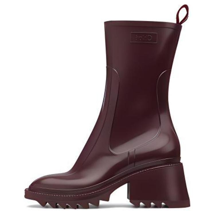 (W) Chloé Short Boot 'Fashion Versatile Red'