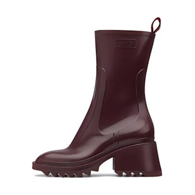 (W) Chloé Short Boot 'Fashion Versatile Red'