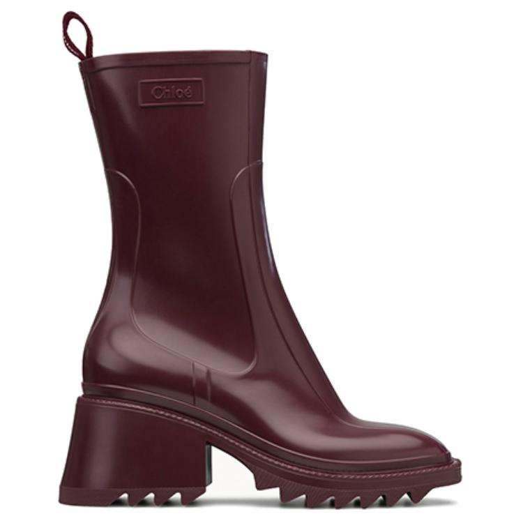 (W) Chloé Short Boot 'Fashion Versatile Red' 圖 2