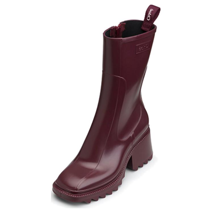 (W) Chloé Short Boot 'Fashion Versatile Red' 圖 3