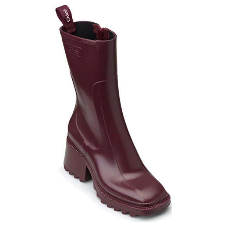 (W) Chloé Short Boot 'Fashion Versatile Red' 圖 4