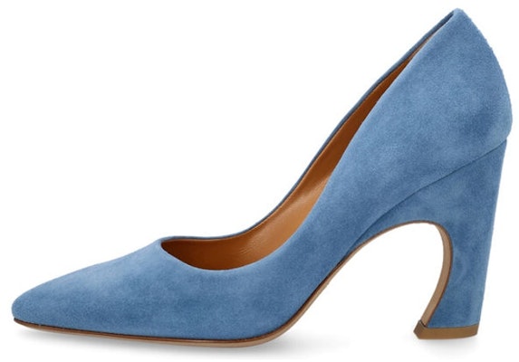 (Women) Chloé Slide-On 'Fashion Chunky Blue High Heel' CHC23S817CJ484 Buy (Women) Chloé Slide-On 'Fashion Chunky Blue High Heel' CHC23S817CJ484