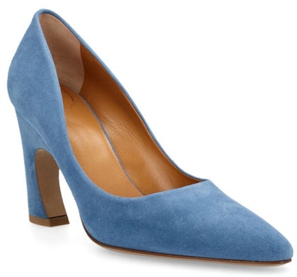 (Women) Chloé Slide-On 'Fashion Chunky Blue High Heel' CHC23S817CJ484 Order (Women) Chloé Slide-On 'Fashion Chunky Blue High Heel' CHC23S817CJ484