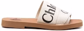 Lookbook (Women) Chloé Slide 'Wood Fashion White' CHC22U188Z3101