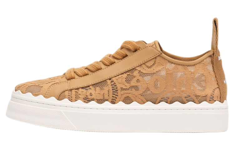 (W) Chloé Sneaker 'Lace Beige'