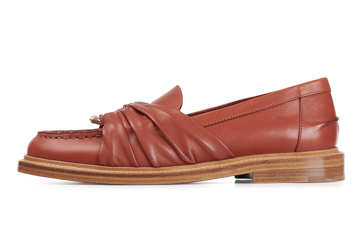 (W) Chloé Sneaker 'Red Leather Low-Top'