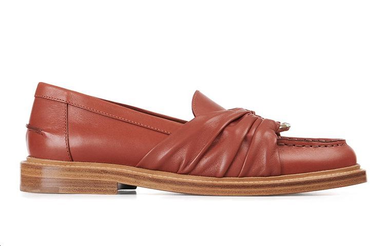 (W) Chloé Sneaker 'Red Leather Low-Top' 圖 2