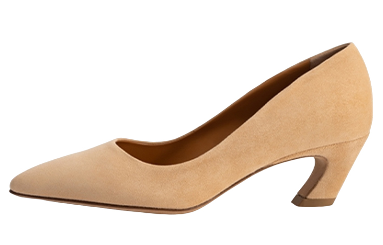 (Women) Chloé Suede Pointed Toe Stiletto 'Light Brown' CHC23S818CJ281