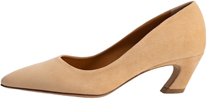 (Women) Chloé Suede Pointed Toe Stiletto 'Light Brown' CHC23S818CJ281 (Women) Chloé Suede Pointed Toe Stiletto 'Light Brown' CHC23S818CJ281