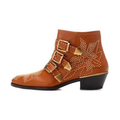 (W) Chloé Susanna Ankle Boot 'Brown'