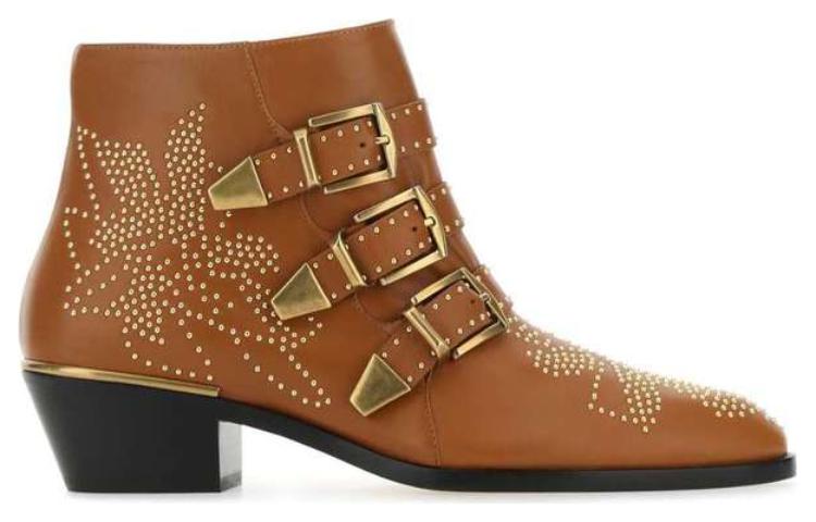 (W) Chloé Susanna Ankle Boot 'Brown' 圖 2