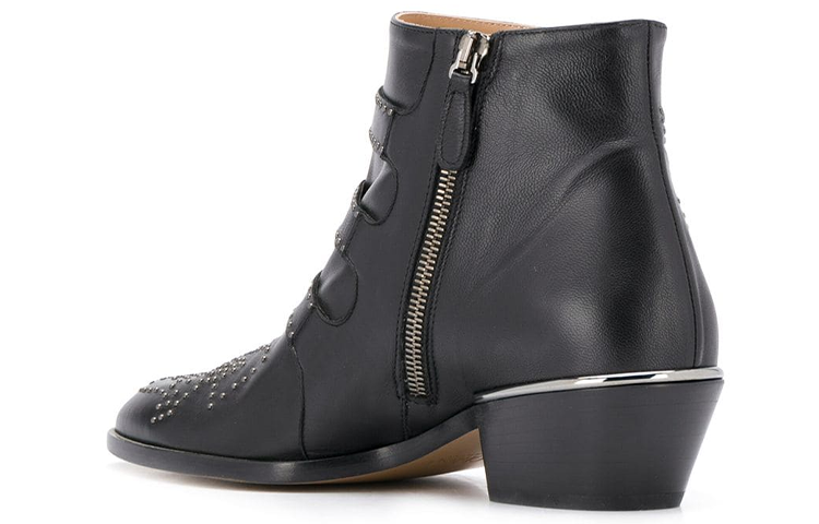(W) Chloé Susanna Boots 'Black Studded' 圖 3